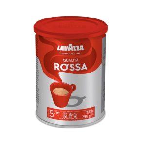 Original Lavazza Ground Italian Espresso Coffee 250gr - Rossa