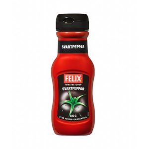 Original Felix ketchup 500g - Black pepper