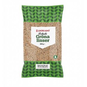 Original Eldorado green lentils 800g