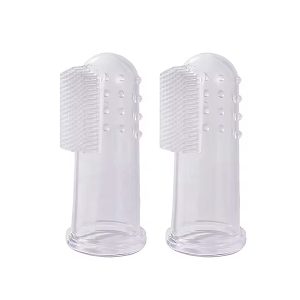 Silicone toothbrushes for dogs