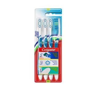 Cepillo de dientes triple acción Colgate original 4-pack