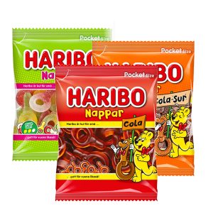 Original Haribo Nappar gummy jelly 80gr