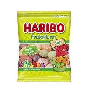 Original Haribo vegan fruit gummy jelly 80gr