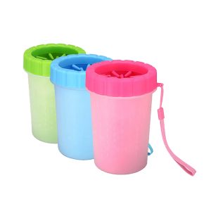 Portable small dog foot washer