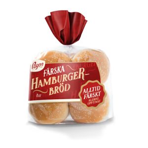 Original Pågen Bread Snacks 336gr - Hamburger Bun