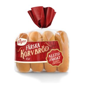 Original Pågen Bread Snacks 336gr - Hot-Dog Bun