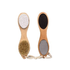 Eco friendly exfoliating pedicure 4 in 1