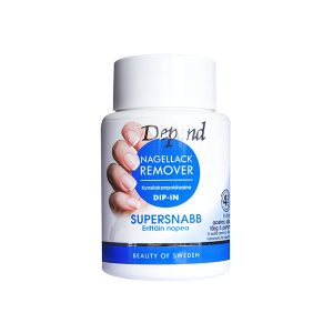 Original Depend Nail polish remover with sponge 75ml