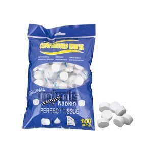 Compressed wipes 100 pcs