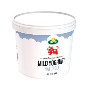 Original Arla Mild Yogurt - Natural, 5kg