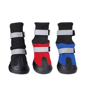 Waterproof and Warm Snow Boots for Dogs